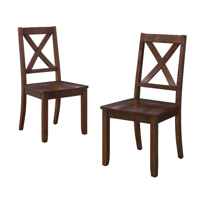 

Better Homes & Gardens Maddox Crossing Dining Chairs, Set of 2, Mocha