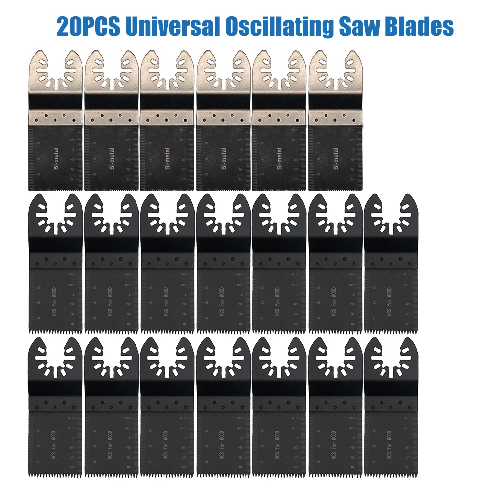 

20 шт., универсальные Осциллирующие пильные диски 35 мм