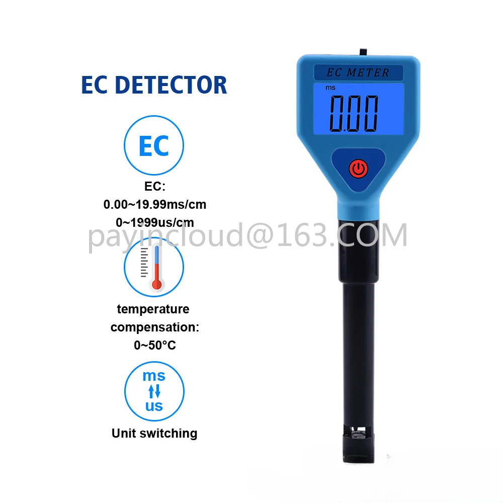

Портативный анализатор качества воды, цифровой дисплей, тестер качества воды, Измеритель проводимости аквариума