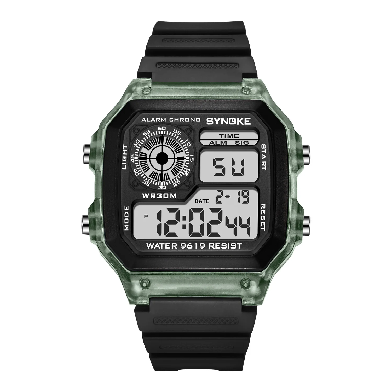 

SYNOKE Sports Men Watch Fashion Waterproof Chrono Man Digital Wristwatch Military Watches for Mens Male Clock Relogio Masculino