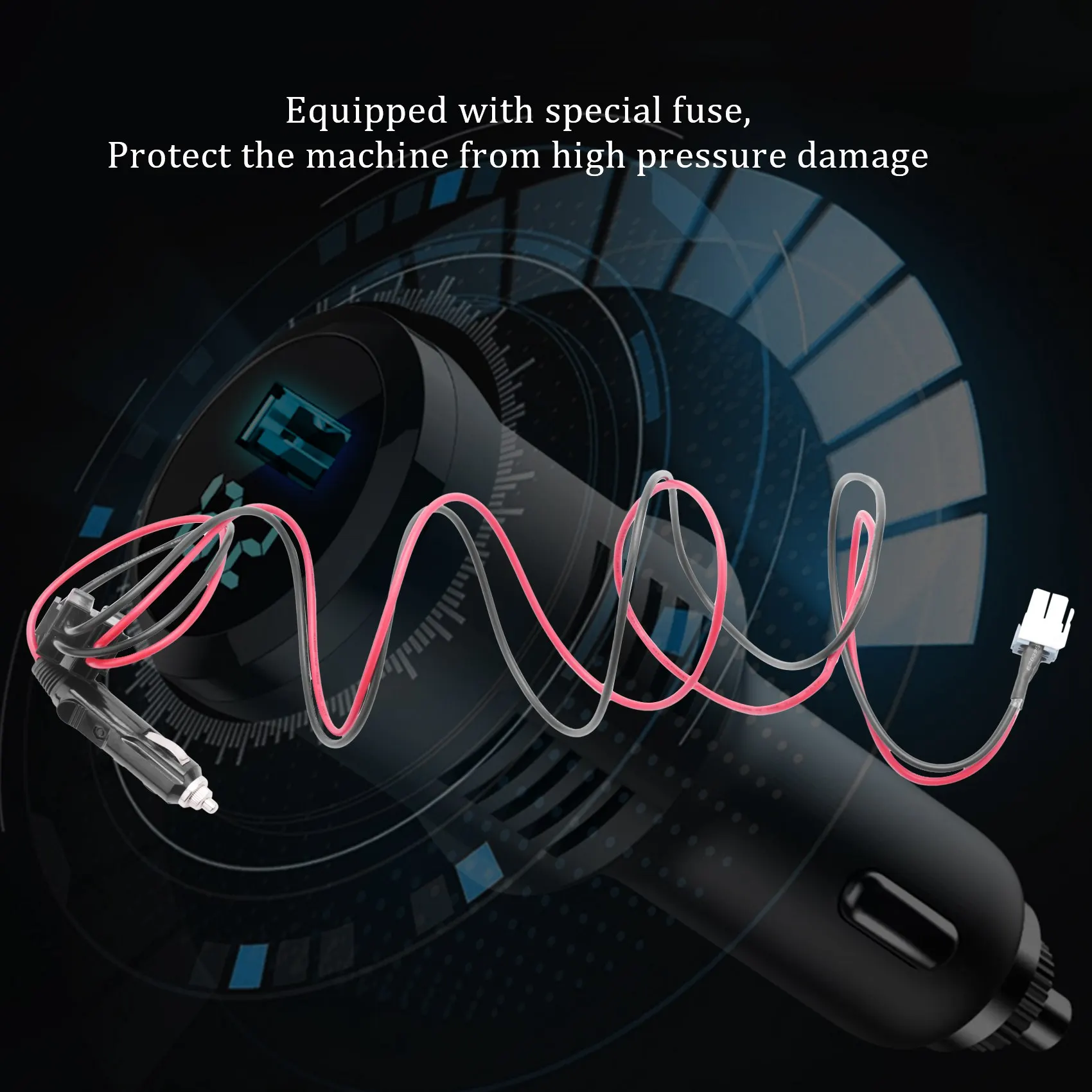 Автомобильная сигарета радио кабель питания для Yaesu FT-450 991 Kenwood TS-480 ICOM