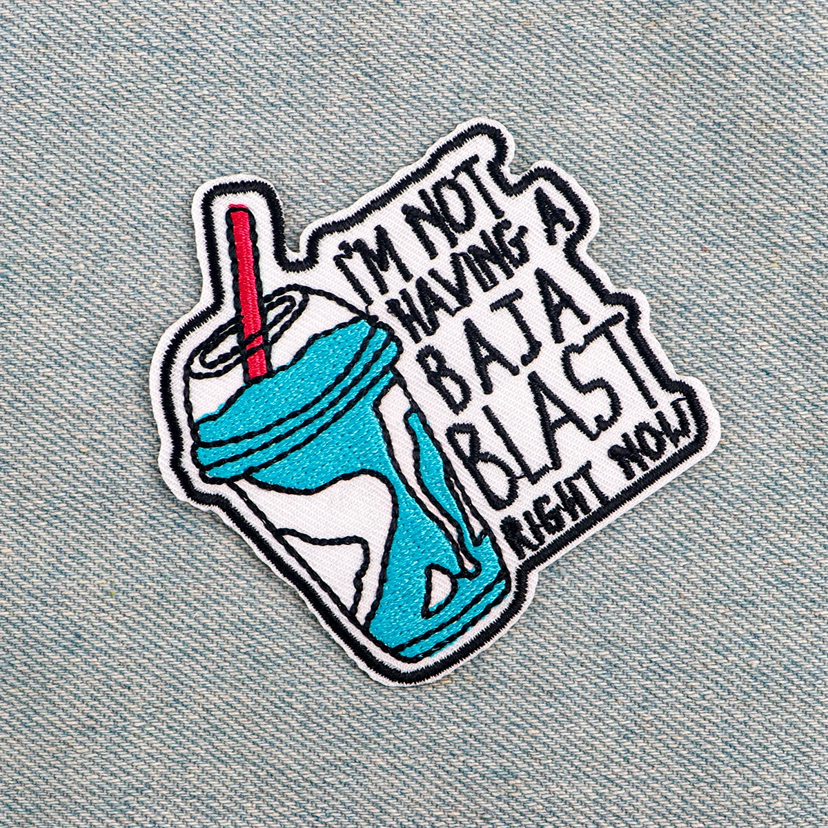 Мультяшные гусиные вышитые патчи для утюга на искусственных элементах