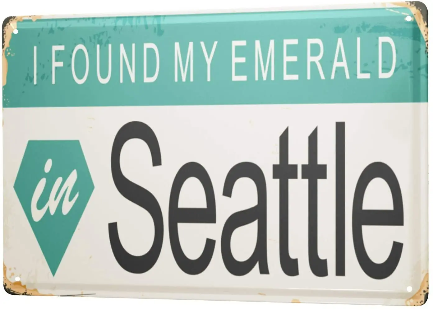 

С 2004 года оловянные знаки, город страсть, Сиэтл, США