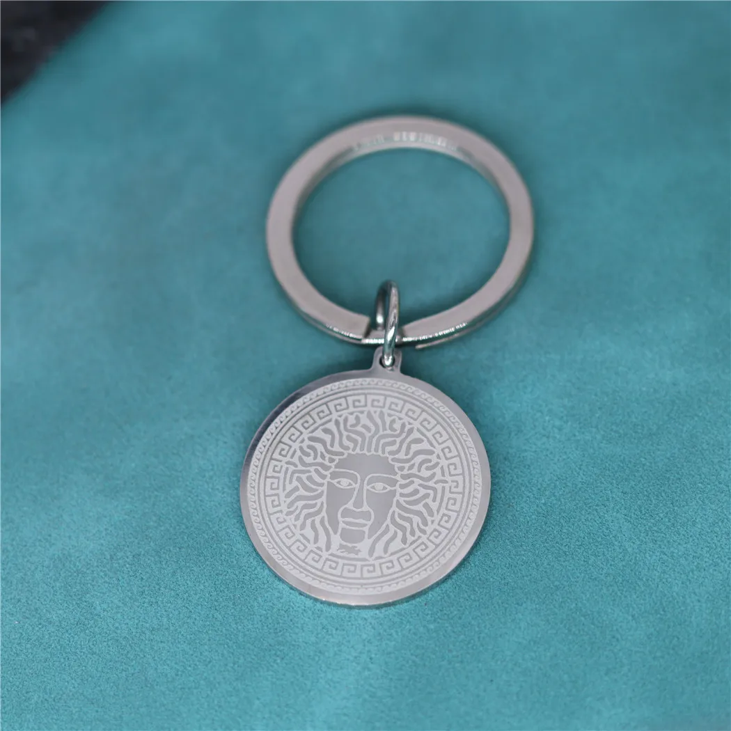 Брелок для ключей Nedar с мифологией подвеска Медуза горгон старинный языческий