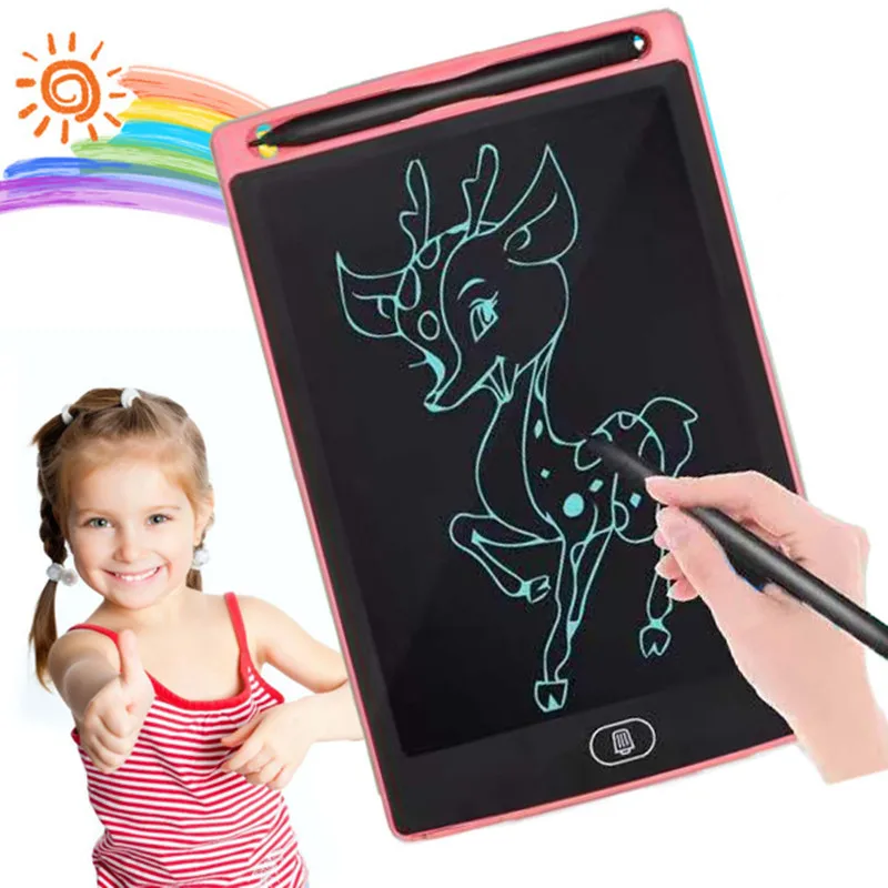 

Doodle Learning Toys for Children Students 8.5" Electronic Drawing Board LCD Digital Graphics Tablets Handwriting Writing Pad