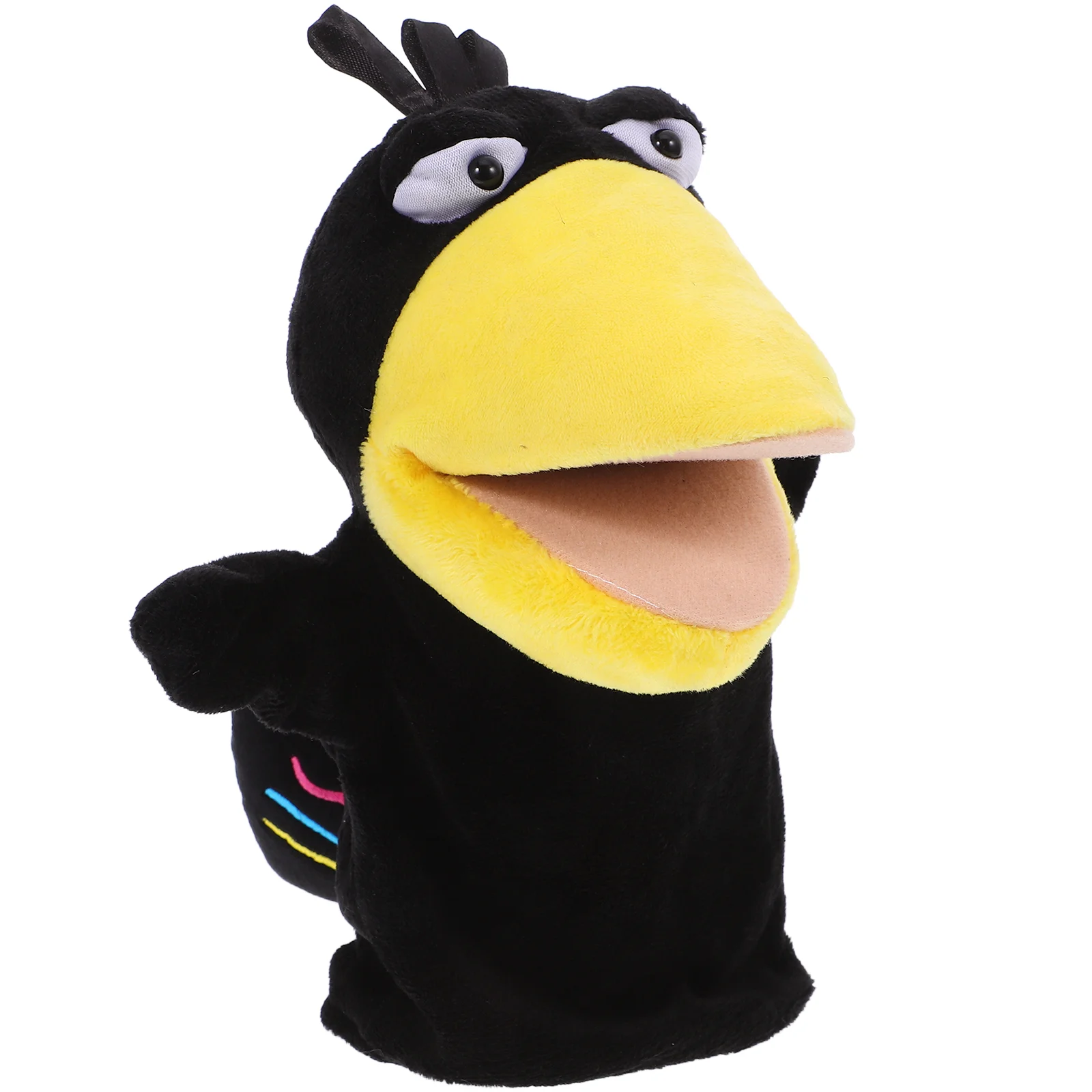 Ручная кукла Ворона детские игрушки интерактивные мини-куклы куклы мультяшная