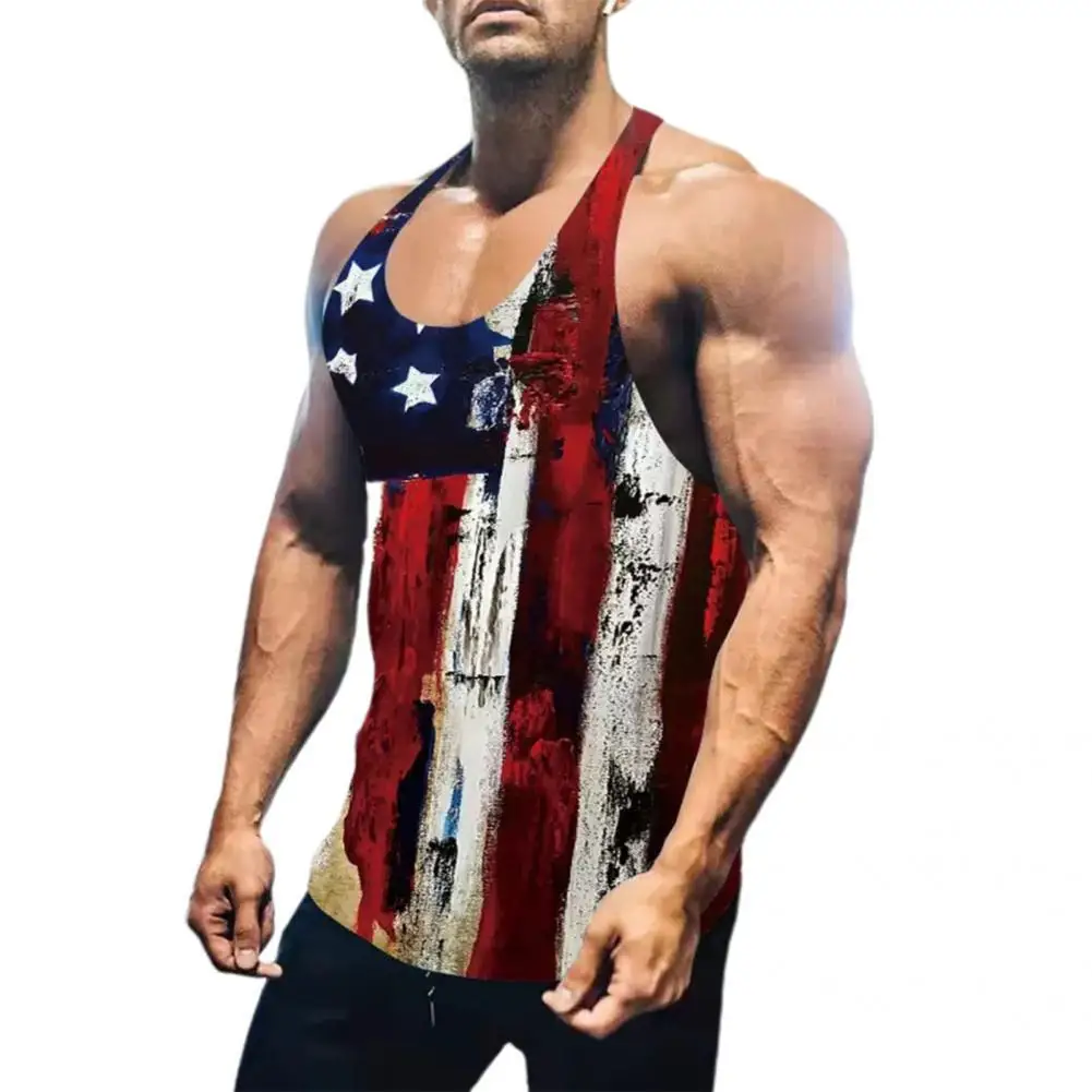 

Men Tank Top 3D Print Summer Tank Top Sweat Absorption Men Tank Top