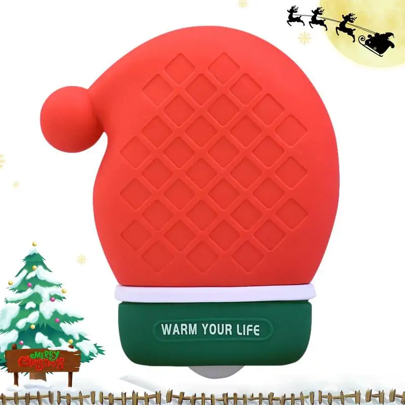 

Mini Hot Water Bottle Christmas Gloves Shaped Hot Water Bottle Hot Water Bag Great For Menstrual Cramps Neck & Shoulder Stress