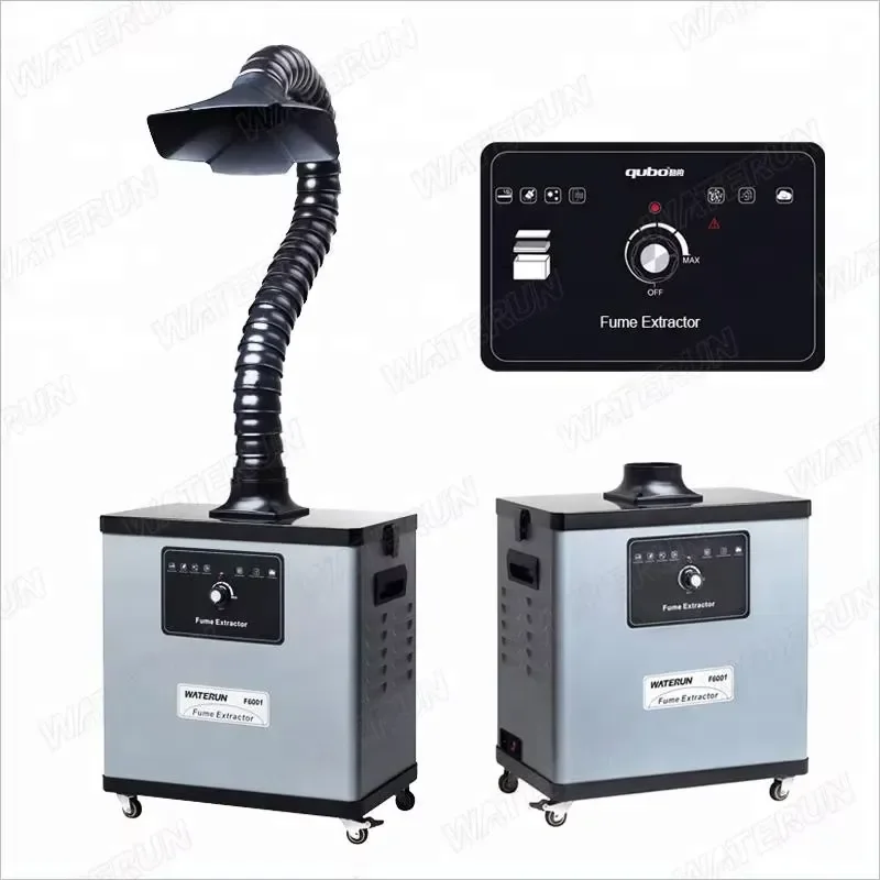 Фото Новое оборудование для очистки воздуха Waterun 210W с мощностью всасывания 310 м³/ч и 3-ступенчатой системой фильтрации для удаления сварочного дыма и паяльных испарений №1