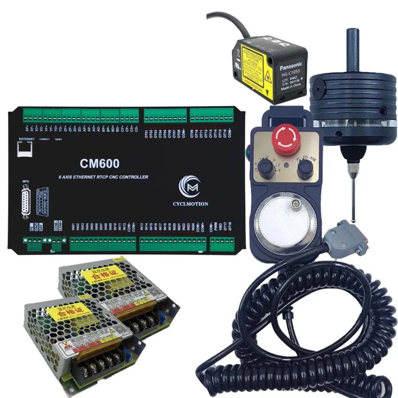 Гравировальный станок с ЧПУ Cyclmotion 3/4 6-осевой RTCP-карта управления источник