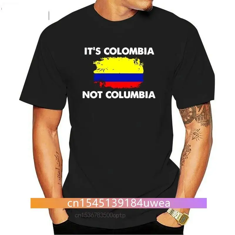 New 2021 Arrival Colombia Colombian T Shirt Gift T Shirt Men Kawaii Boy Girl Tshirts Comics Clothing