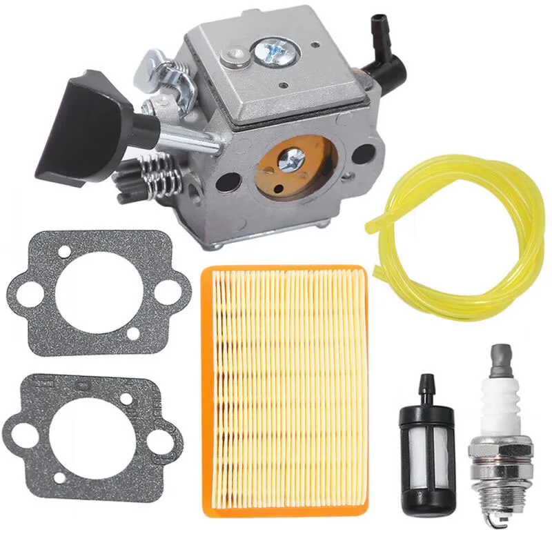 

Tools Carburetor Kit Gaskets Spark plug Replacement Repair Fuel filter Spare For Stihl BR320 BR340 BR380 BR400