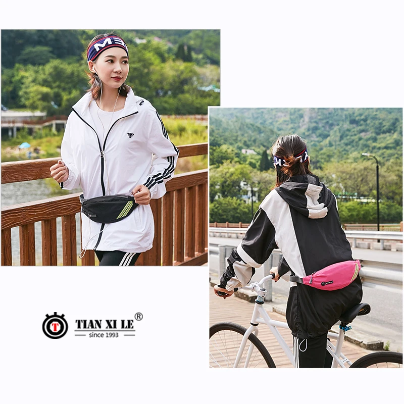 Running Bag Women Fanny Pack Multifunction Fanny Pack Cell Phone Belt Bag Shoulder Cross Bag Wallet For Men Chest Pack Waist Hip