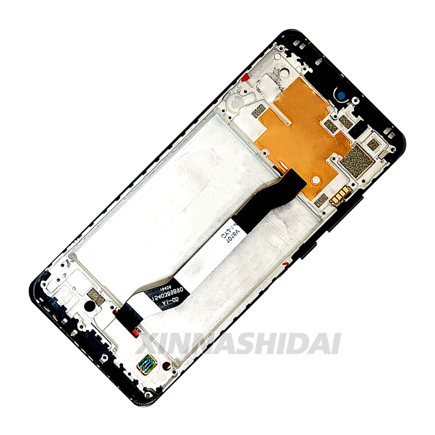 Фото Для Xiaomi Redmi Note 8T M1908C3XG ЖК-дисплей с цифровым преобразователем сенсорного экрана в сборе с рамкой и крышкой аккумулятора, запасные части №5