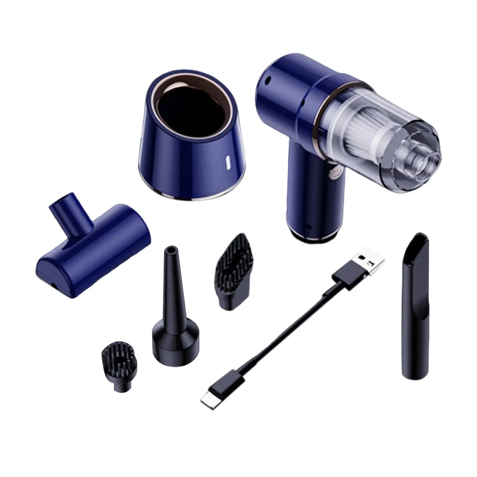 

Cordless Handheld Car Vacuum Cleaner Detachable Wet and Dry Use Automotive