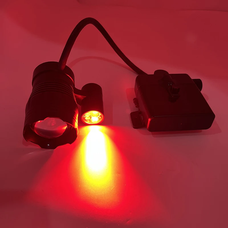 Adjustable Focus 18X LED Headlamp Head Lamp Coyote Hog Coon Hunting Light enlarge