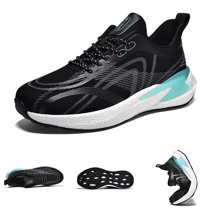 

Breathable Running Shoes Light Men's New Sports Shoes Large Size Comfortable Sneakers 45 Fashion Walking Jogging Casual Shoes