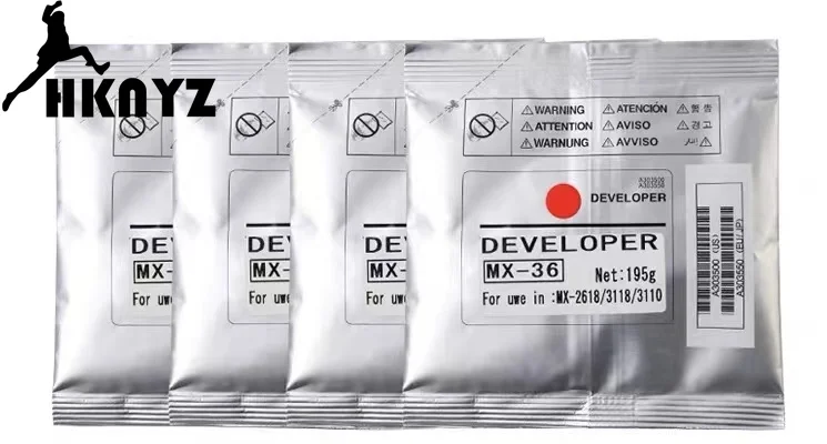

New compatible MX-36 Developer for Sharp MX2618 MX3118 MX3618 MX2318 MX2018 195g/pc 4pc/set Developer Powder
