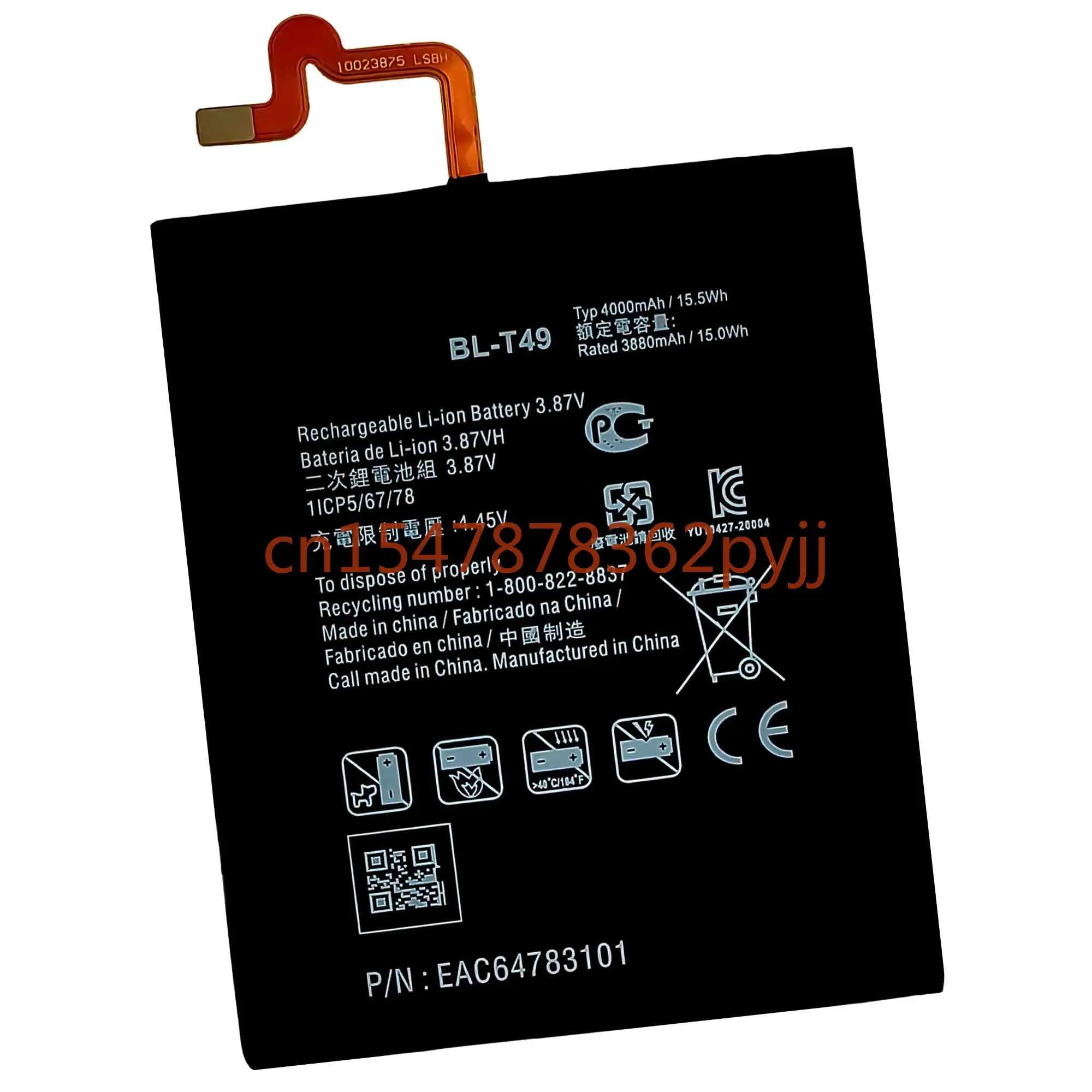 

100% Replacement Battery Suitable For LG K51S K61 K41S BL-T49 New Large Capacity Built-in Mobile Phone Battery