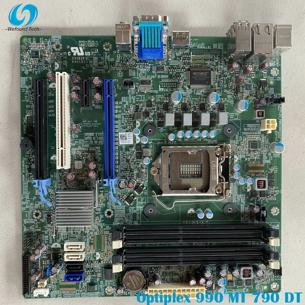 

100% Working For Dell Optiplex 990 MT 790 DT 6D7TR 2VM2Y GMRY7 HY9JP NW0GM T81FW Q67 Motherboard 06D7TR 02VM2Y 0GMRY7 0C68TV