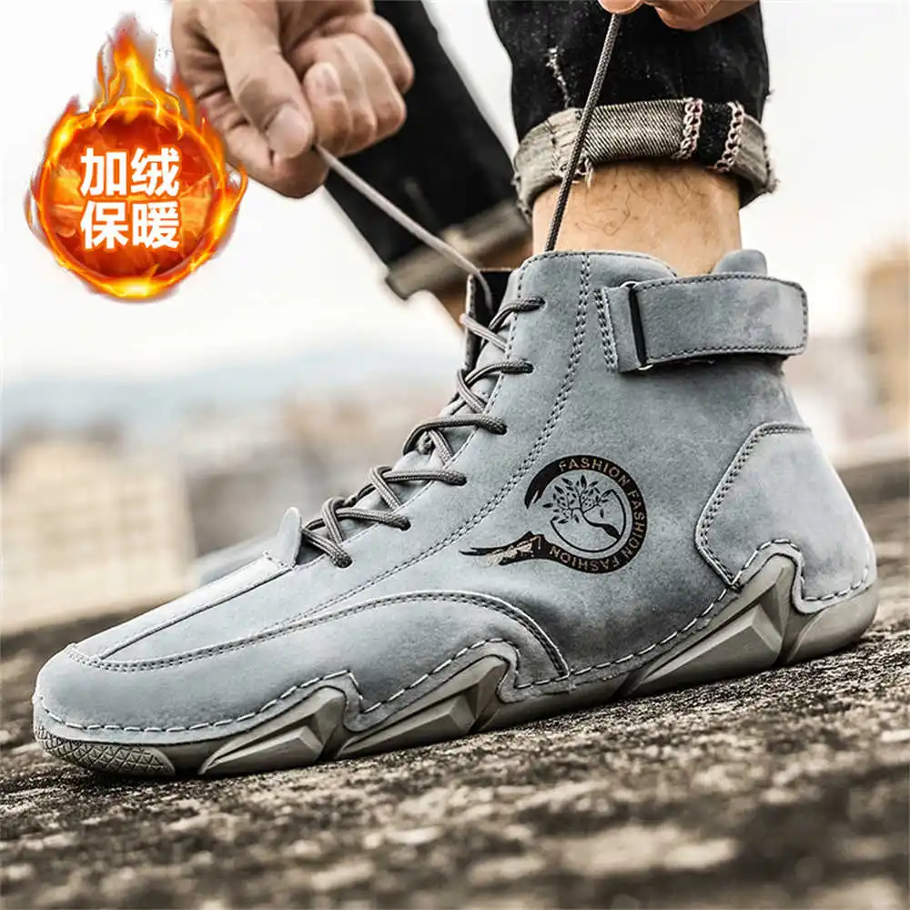 Round Foot Big Size Sneakers Men All Brand 2022 High Sneakers For Man Shoes Red Short Boot Sports Basquet Price Funky