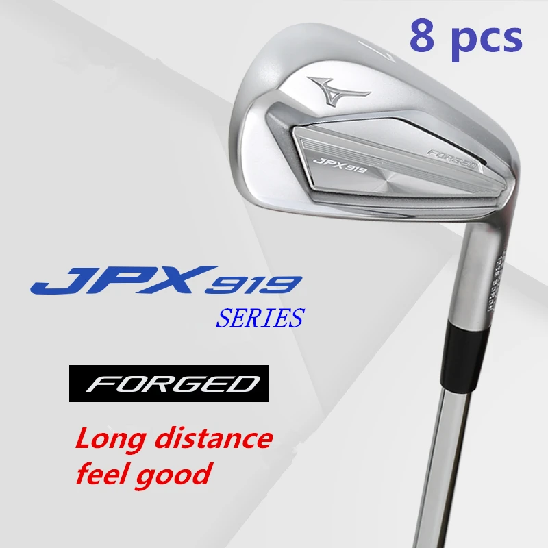 

8PCS golf iron JPX919 Set Golf Forged Irons Golf Clubs 4-9PG R/S Flex Steel/Graphite Shaft With Head Cover