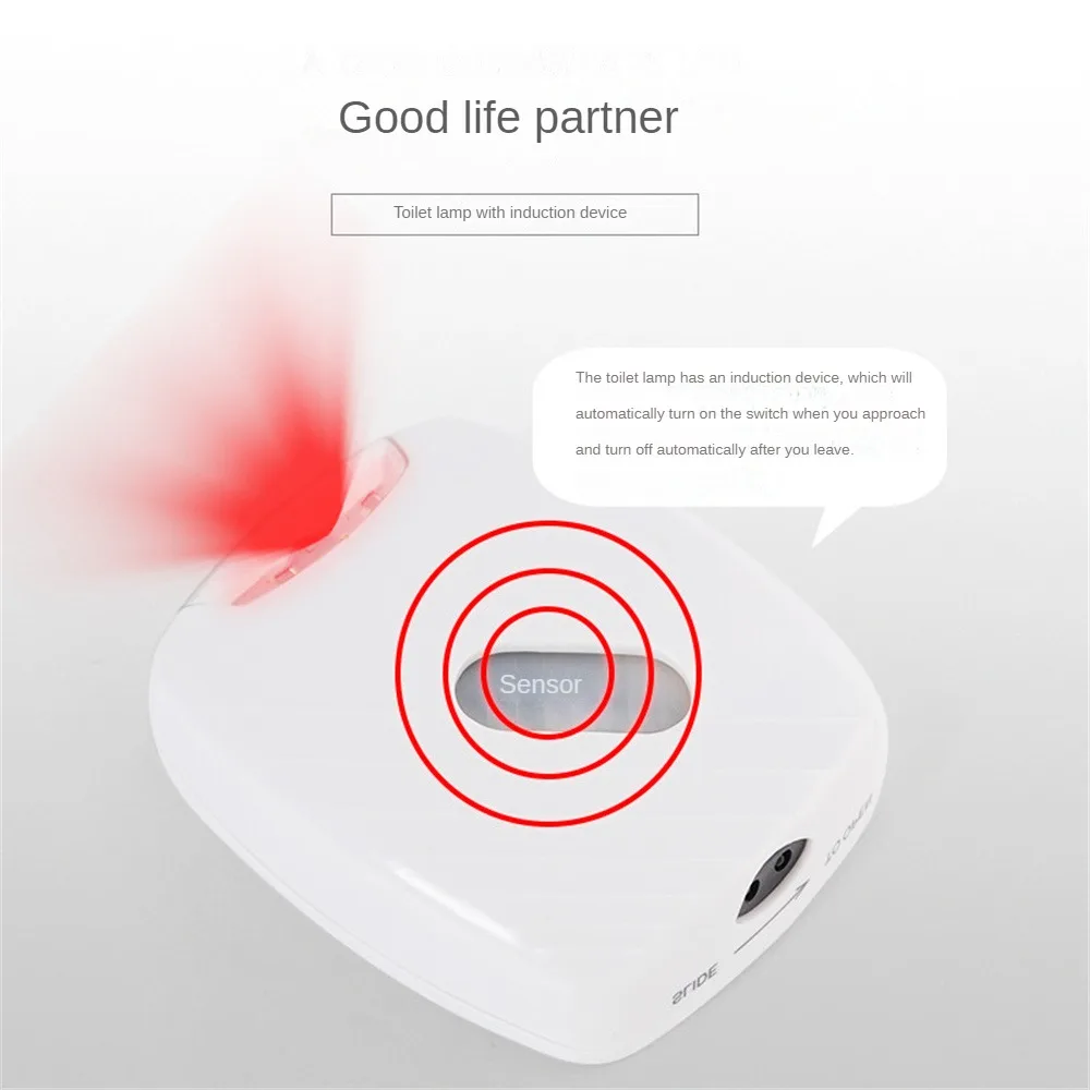 

Toilet Light External Dimensions 7.5 9 2.5cm Red And Green Light Solid Product Quality Value For Money Mild Lighting Bathroom