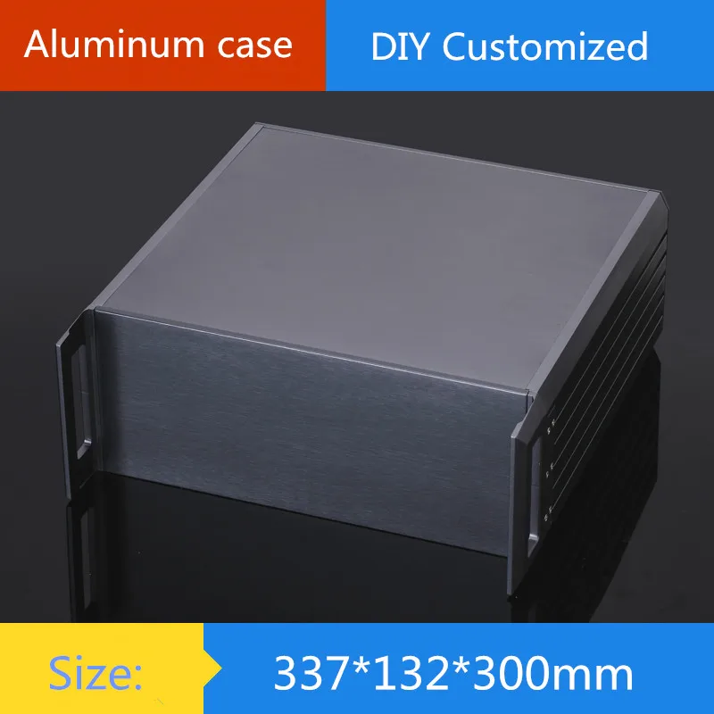 

AMP case 337*132*300mm 3U aluminum chassis Instrumentation aluminum chassis amplifier aluminum shell/ case / enclosure / DIY box