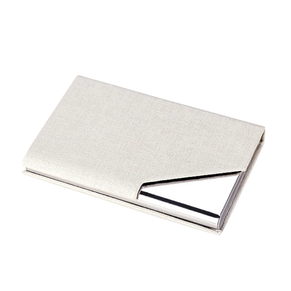 

Holder Business Case Name Stainless Steel Credit Women Wallet Men Pocket Multi Id Holders Metal Desk Box Buisness Gold Car