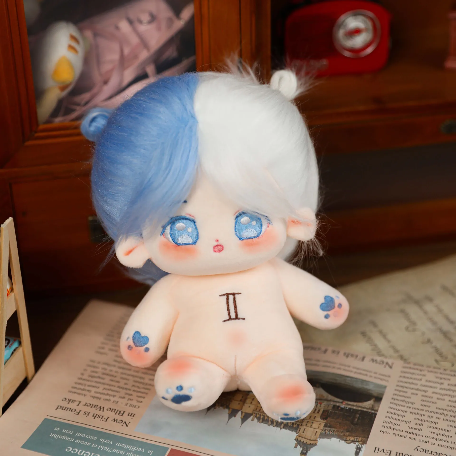 

Gemini нет атрибутов куклы 20 см Kawaii 5/21 - 6/21 месяц рождения куклы Игрушки Поклонники Коллекция Подарки для детей