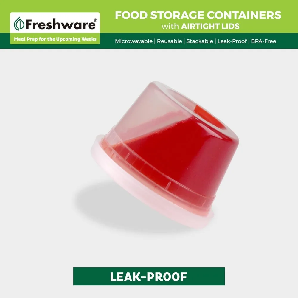 Контейнер для хранения пищевых продуктов Freshware [упаковка 240] объемом 16 унций с