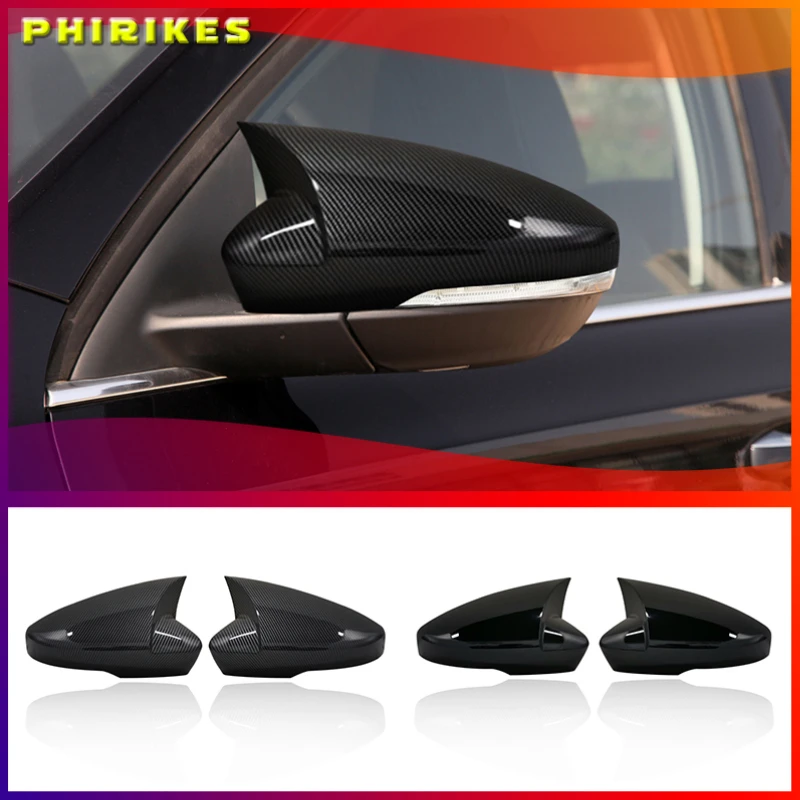 

Замена черного зеркала 2 шт., крышка для Skoda Octavia MK3 5E shkoda Scout Carbon Look, боковая крышка зеркала заднего вида, крышка s