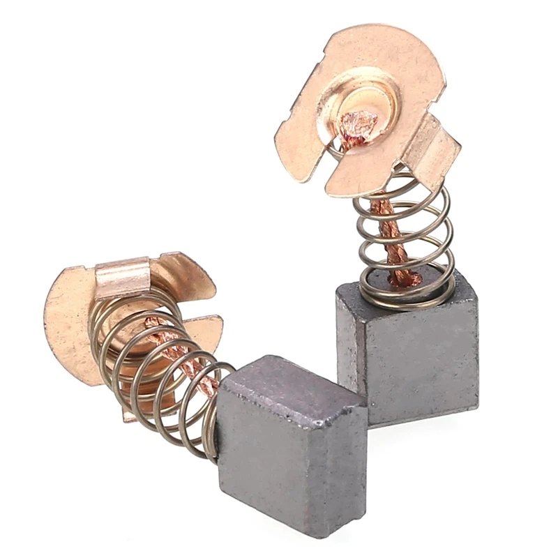 1 пара мини-угольных щеток для запасных частей двигателей электрической дрели CB441