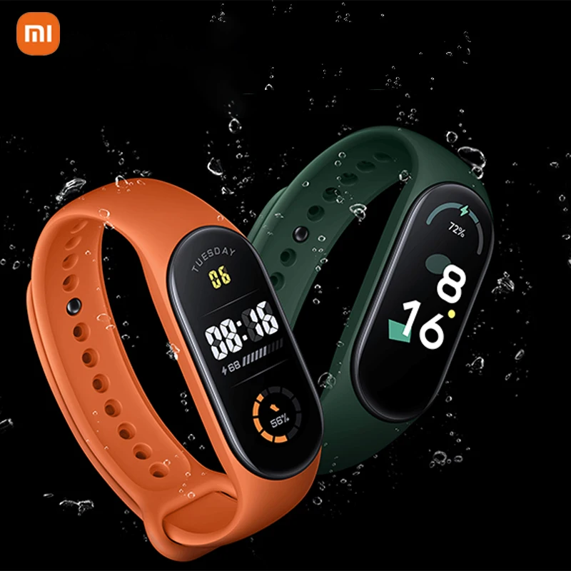 

Newest Xiaomi Mi Band 7 Smart Watch 1.62 AMOLED Fitness Traker Blood Oxygen Sport Band Heart Rate Bluetooth Waterproof MIband 7
