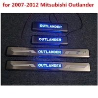 Blue LED Side Door Sill Scuff Plate for 2007-2012 Outlander Auto parts