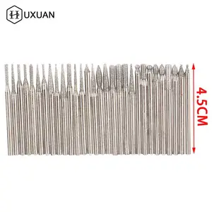 Сверла алмазные для Dremel, 2,53 мм, 30 шт.