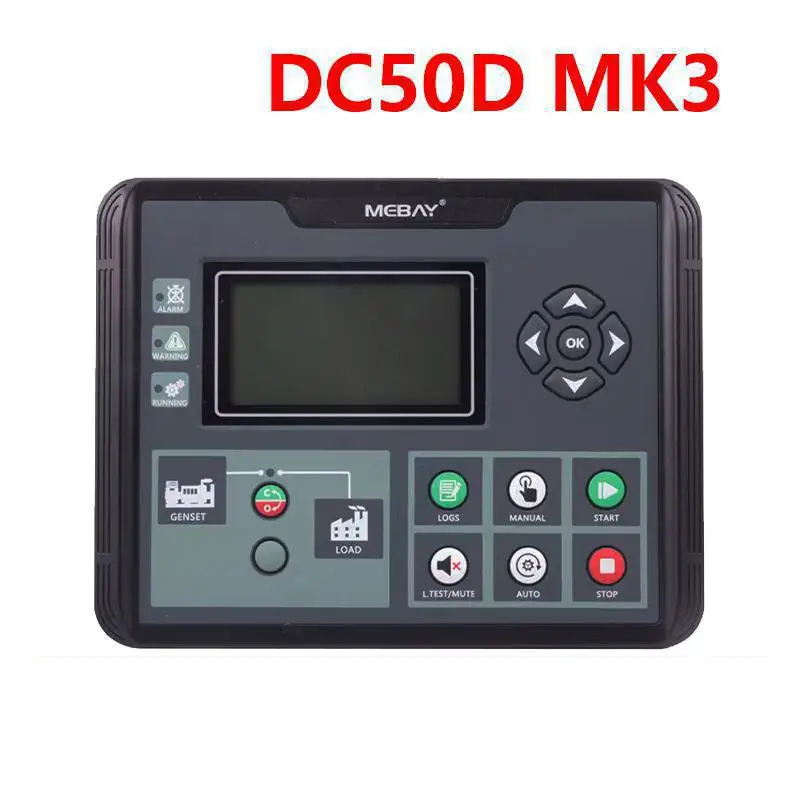 Панель управления контроллером генераторной установки Mebay DC50D/DC52D MK3