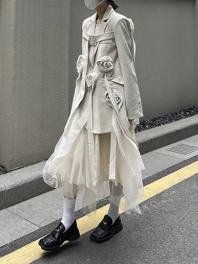 Рисунок 3 - Женский блейзер с отложным воротником