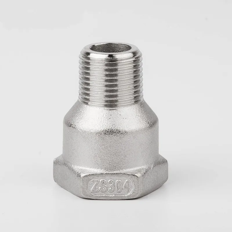 

BSP female to male Thread Reducer 304 Stainless Steel Pipe Fitting Connector Adpater