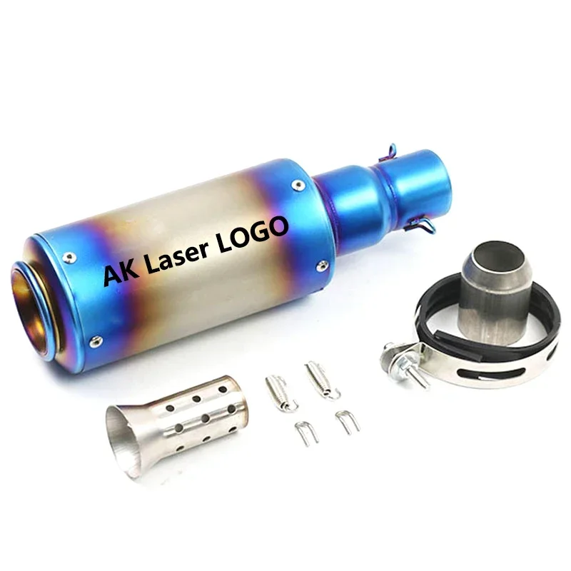 51 мм выхлопной глушитель для мотоцикла GP Racing Escape с дБ Killer Dukati 696 848 tmax 500 530 crf 230 vespa