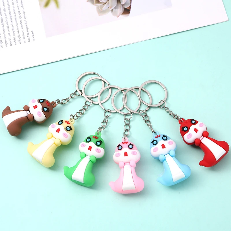 Креативный брелок-подвеска в виде змеи милый мультяшный зодиак змея год подвеска