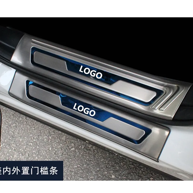 

For Mazda CX-5 CX5 2017-2021 Stainless Steel Scuff Plate Door Sill Welcome Pedal Car Styling Accessories