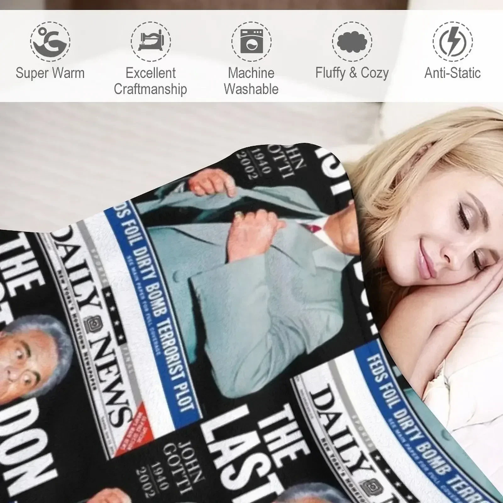 Одеяло John Gotti The Last Don декоративные одеяла для кровати