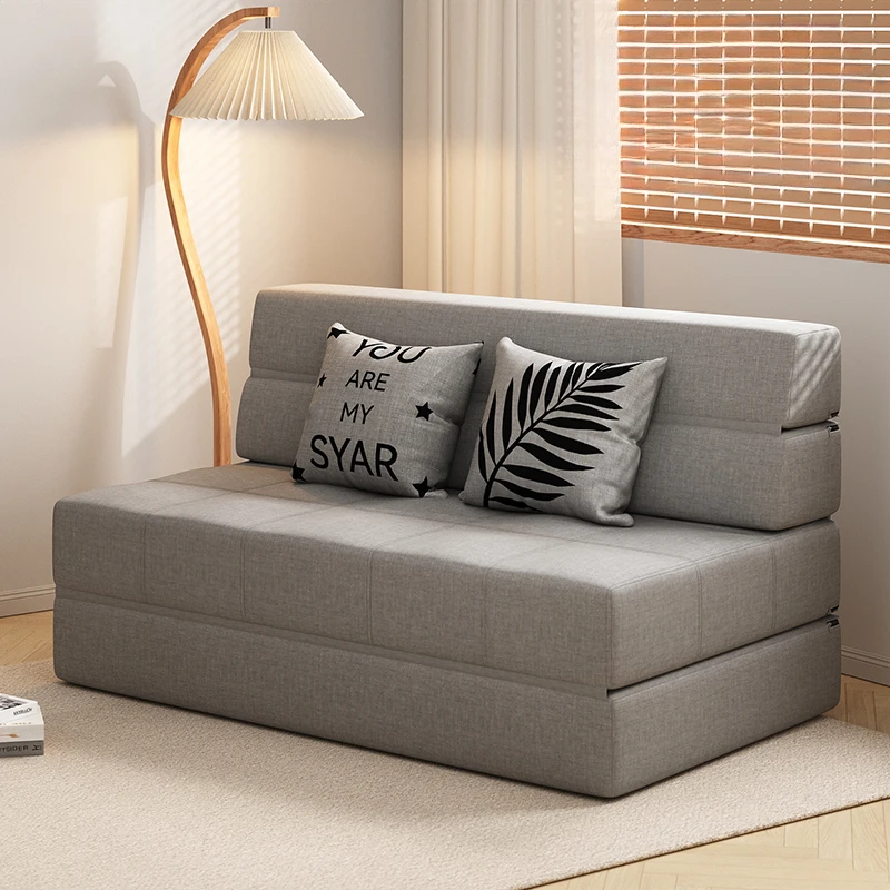 Большой удобный диван-кровать напольный диван семейная эстетика одноместный