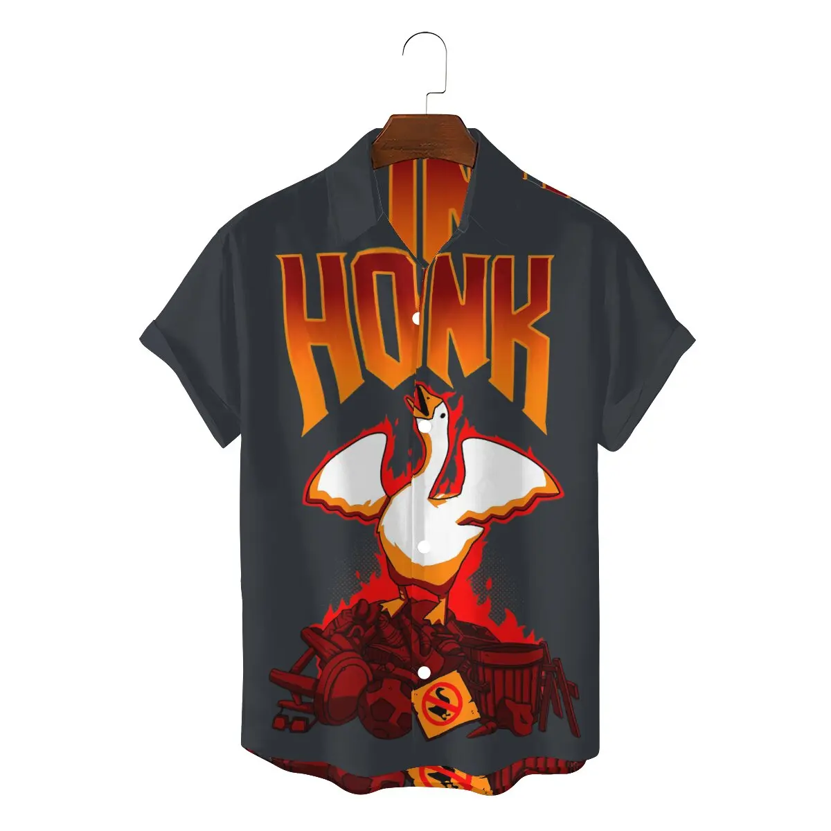 

Doom Doomguy UAC Slayer Hayden Pierce FPS 3D Shirt HONK Elegant Shirts Oversized Men Clothing Printing Big Sale