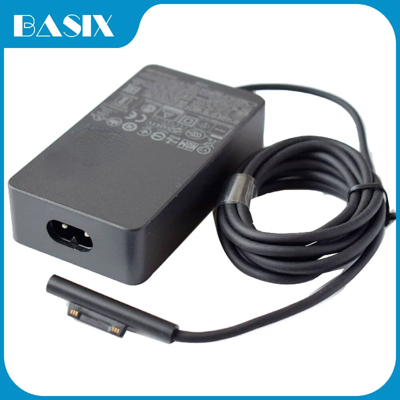 

15V 2.58A для Microsoft NEW Surface Pro5 \ 6 адаптер питания для ноутбука 1800 1796 44W зарядные устройства для планшета Surface Pro5 \ 6