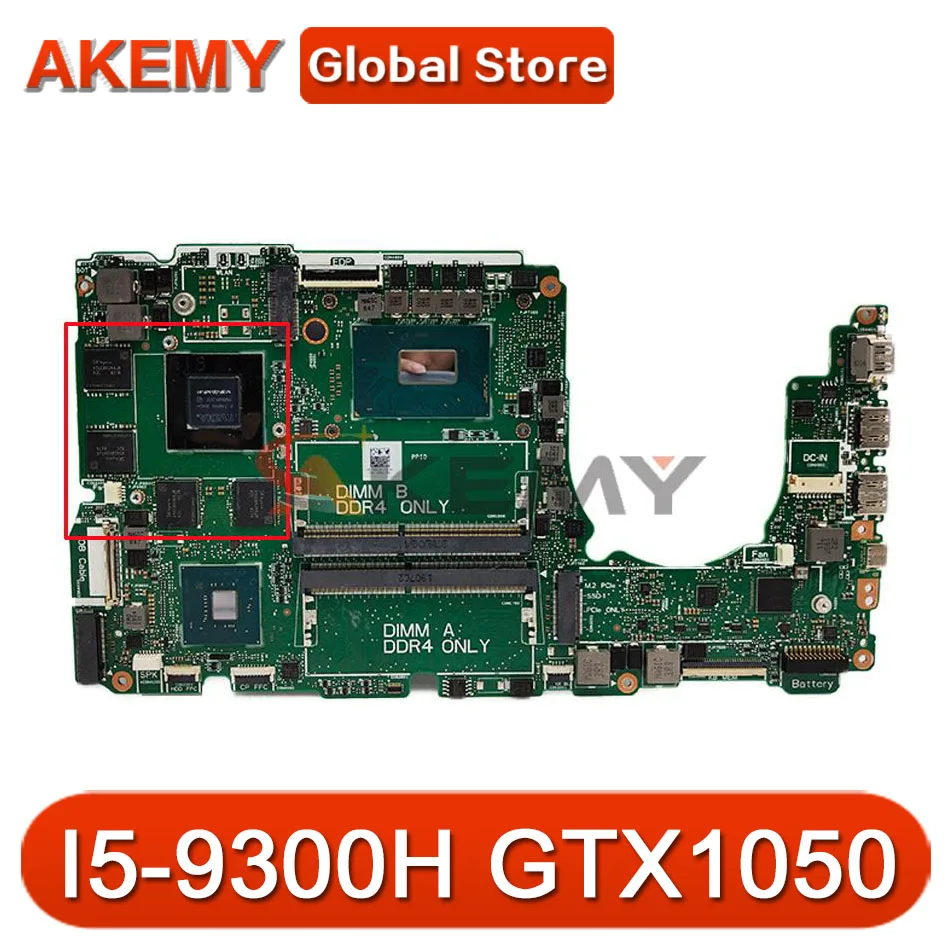 

Материнская плата для ноутбука DELL 7590, SRF6X I5-9300H CPU GTX1050 с детской строкой 0K1VDX K1VDX CN-0K1VDX 100%, хорошо работает