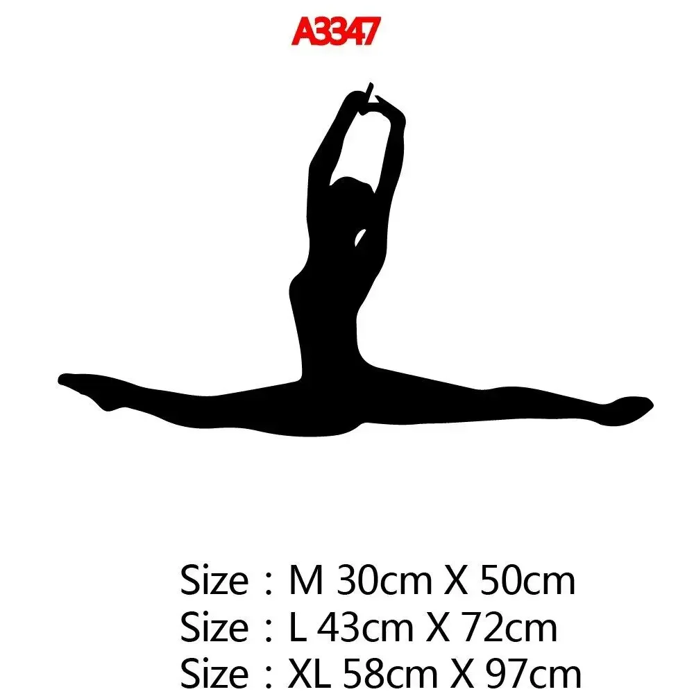 Интересные художественные Виниловые Настенные Стикеры танцевальная фотография