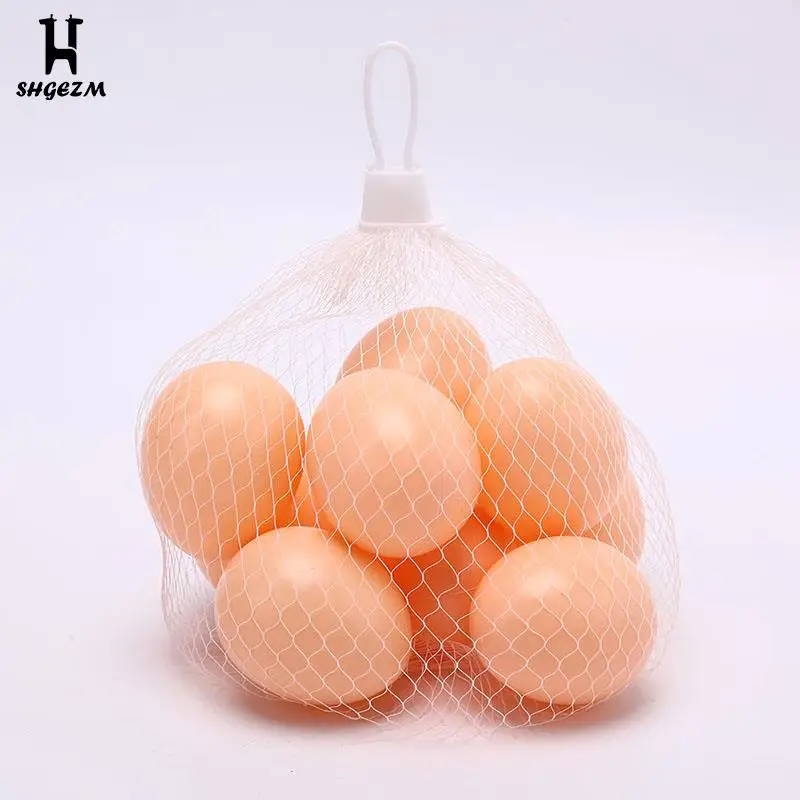 

Educational Toys Fake Eggs Toys Children Kitchen Simulation Egg Model Painting Fun Doodle DIY Plastic Easter Eggs Decoration