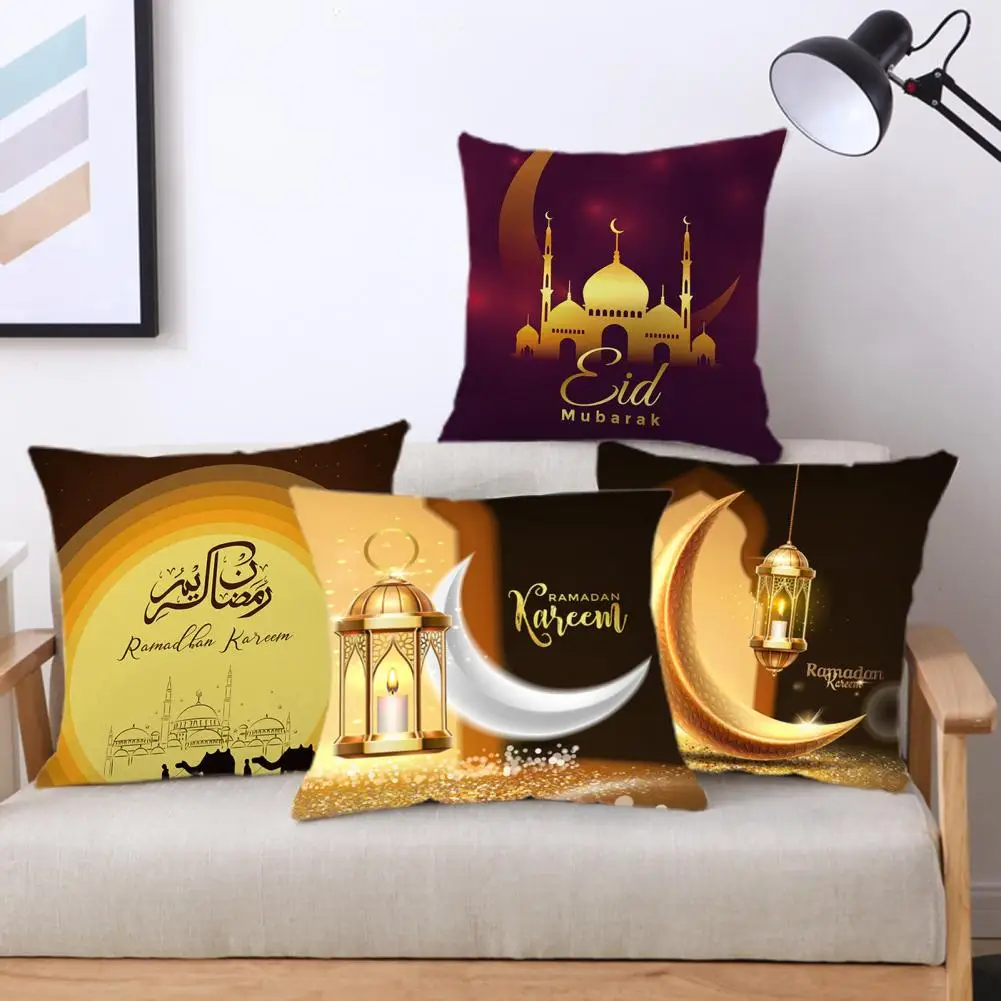 

Stylish Sofa Moon Oil Lamp Cushion Case Cushion Cover Breathable Decorative